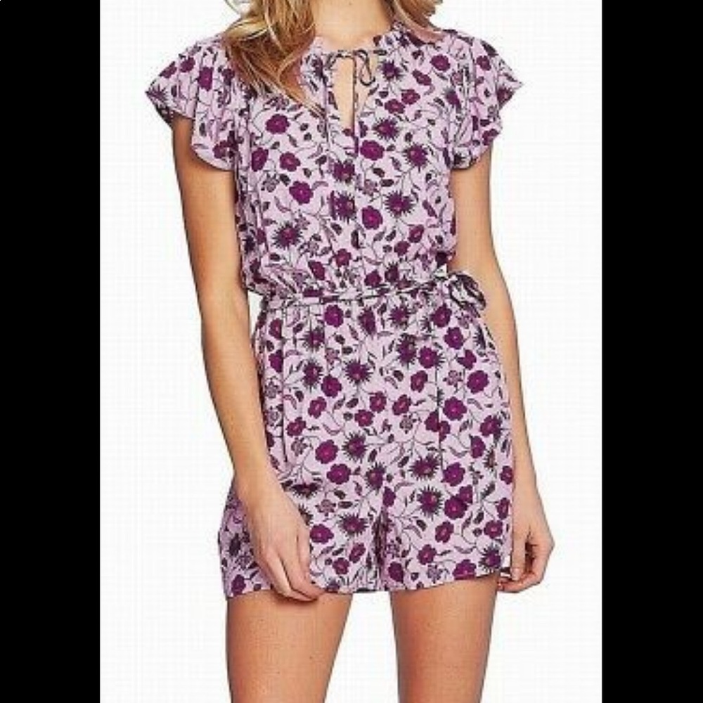 Cece floral romper